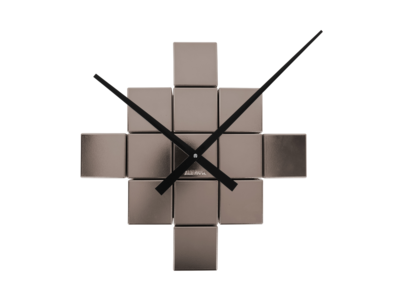 Wandklok DIY Cubic Metallic