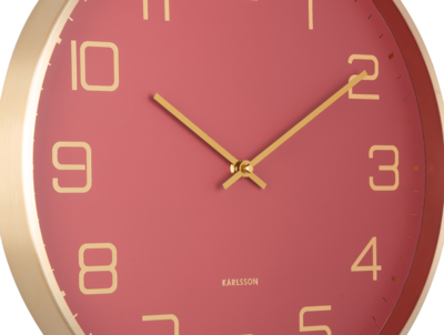 Wandklok Elegance Glow