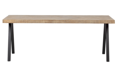 WOOOD tafel Tablo mango visgraat 180x90