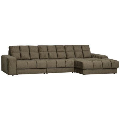 Second date chaise longue rechts ribstof terrazzo