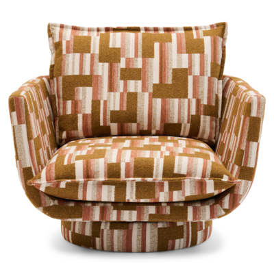 PRE-ORDER Fauteuil Jules retro brown