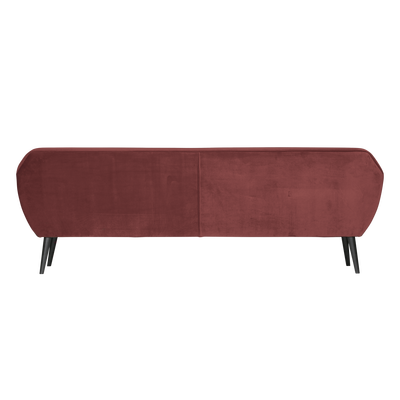 Rocco xl bank 230 cm velvet off white [fsc]