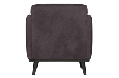 Fauteuil Statement eco leer