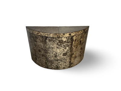 Sidetable Turijn groot ijzer halfrond