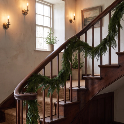 Kunst guirlande Kerst