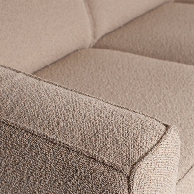 Statement 3-zits bank 230 cm beige melange