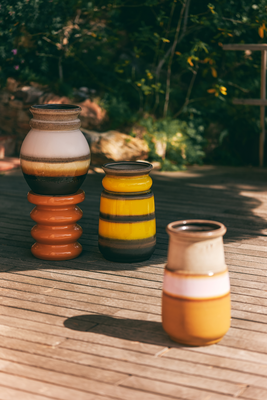 Grand floor vase honey