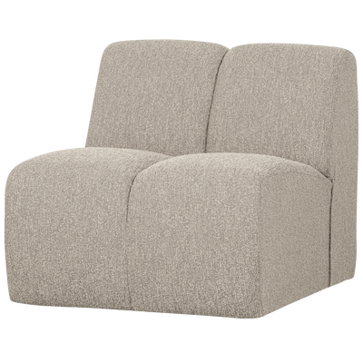 Mojo 1-zits element boucle ecru melange