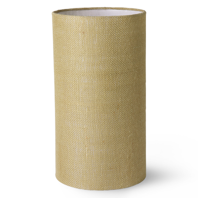 HKliving Lampenkap Jute Cilinder jade groen