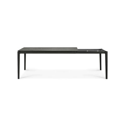 Ethnicraft - Tafel Bok - uitschuifbaar - eiken/zwart eiken