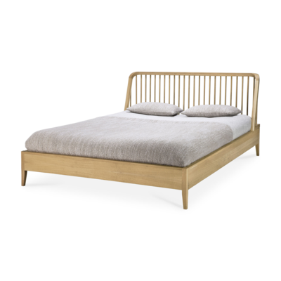 Ethnicraft bed Spindle Oak 180x200 cm