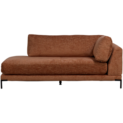 Couple lounge element rechts roest melange
