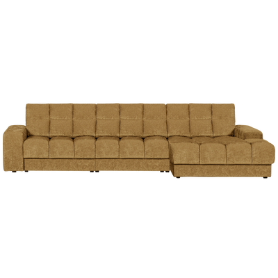 Second date chaise longue rechts ribstof terrazzo