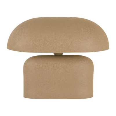Tilo tafellamp 26x37x37 cm metaal beige