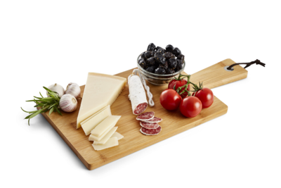Serveerplank Dille hout bamboe - set van 3