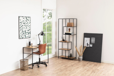Pescara Bureaustoel - Bruin Letherlook