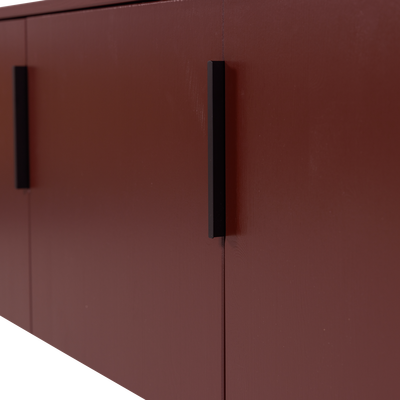 Gunnar tv meubel 154 cm grenen mud [fsc]