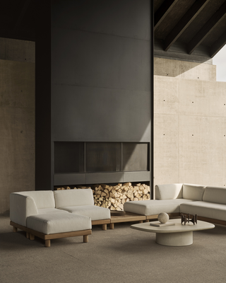 Monocle outdoor modulaire sofa
