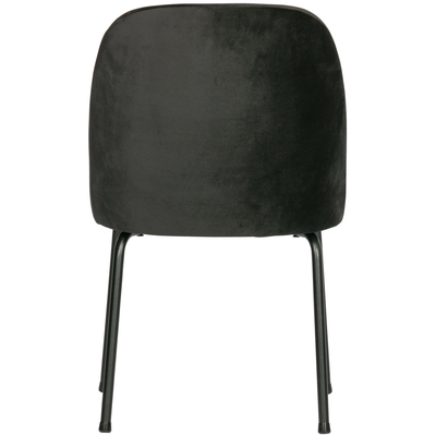Vogue eetkamerstoel structure velvet brass