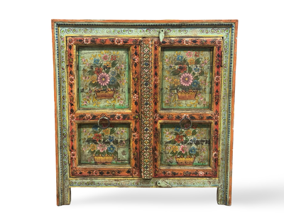 Onderkast hand beschilderd India uniek