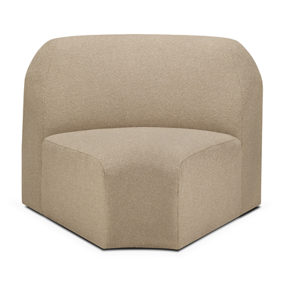 Bulky modulaire sofa - almond