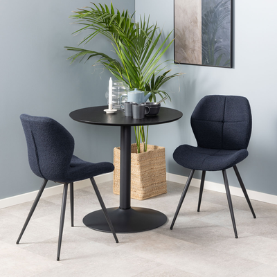 Vino houten tafel 80 diameter