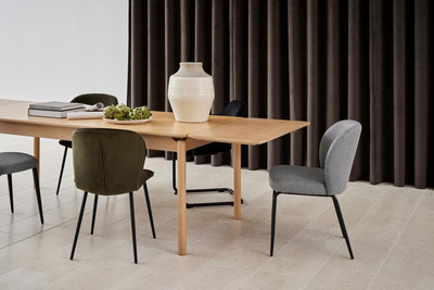 Storfors Eetkamerstoel - Set van 2 - Olijfgroen