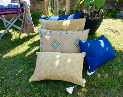 Kussen Kantha vintage 50x70 cm