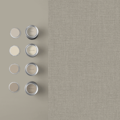 Graham &amp; Brown vliesbehang linnen beige