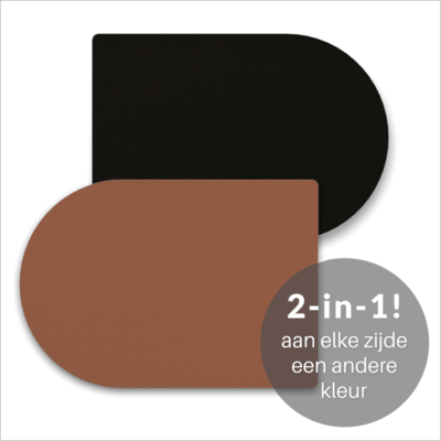 HOYA living Placemat dubbelzijdig kunstleer