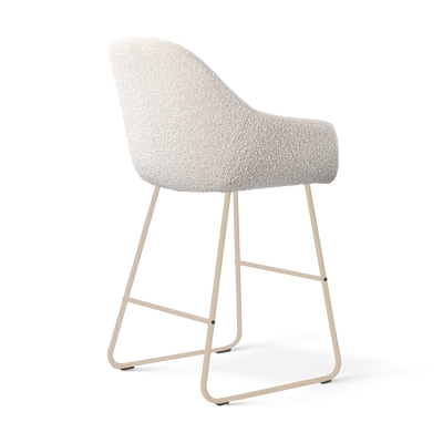 barkruk nino-mae beige onderstel