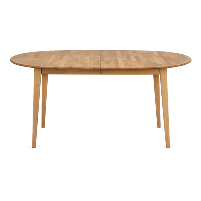 Eettafel Filippa uitschuifbare houten naturel - 170 x 105 cm