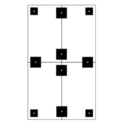 Magneetwand beschrijfbaar whiteboard Wit glossy 60x100 cm (4 stuks)