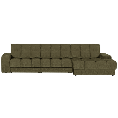 Second date chaise longue rechts ribstof terrazzo