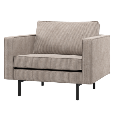 Rodeo fauteuil structure velvet frost