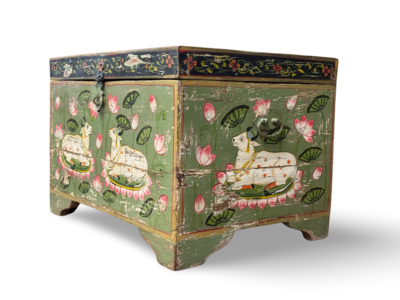 Kist beschilderd groen uniek