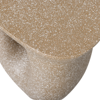 Moson bijzettafel met spikkels beige
