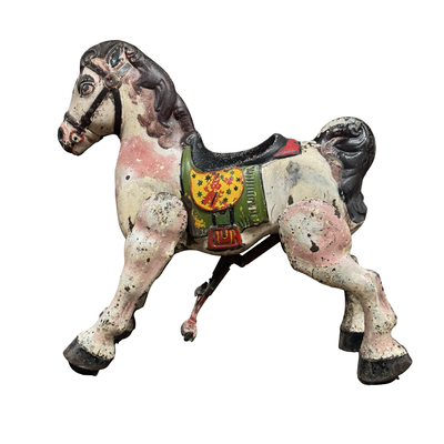 Paard ijzer mixed color uniek