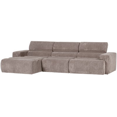 Novi chaise longue bank links oranje melange