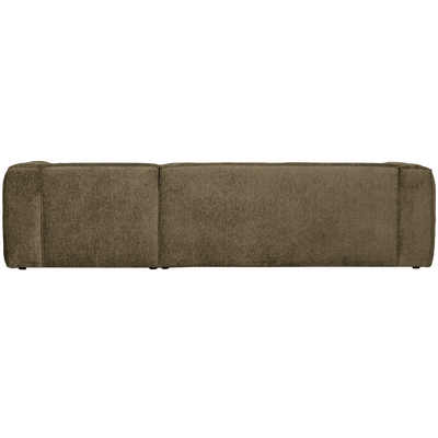 Bean hoekbank rechts chenille velvet taupe