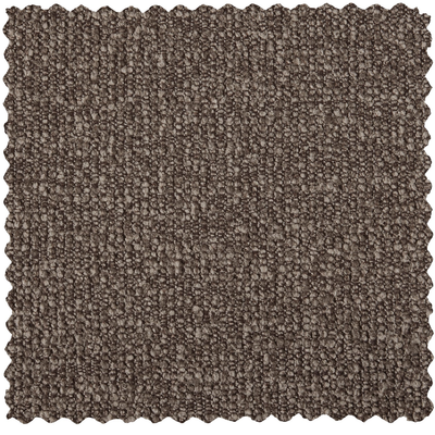 Mojo eetbank 164 cm met rugleuning ribstof roestbruin