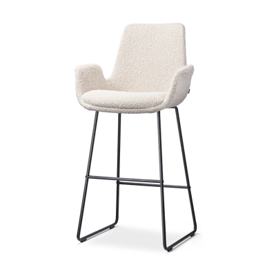 Barkruk Nino-Eef zwart onderstel