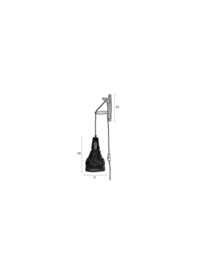 Housecraft living Alen Wandlamp