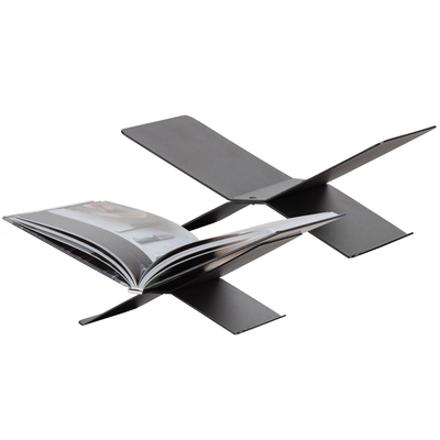 WOOOD Exclusive boekenstandaard metal black