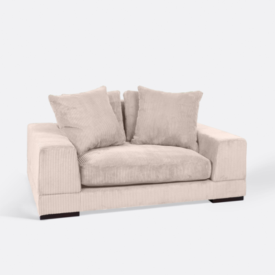 Loods 5 loveseat Mino ribfluweel