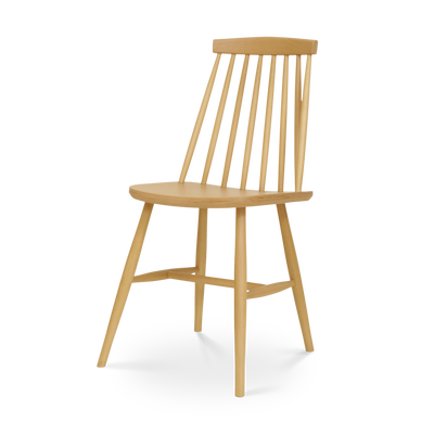 Filou berkenhouten spijlenstoel