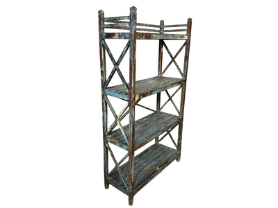 Rek blauw groot uniek