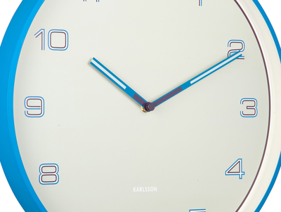 Wandklok Lined Numbers