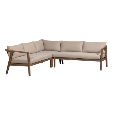 Biam tuin loungeset acaciahout naturel/zand [fsc]