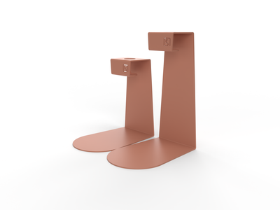 Steellish kandelaar Mano